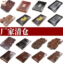 Solid wood tea table tea table tea table tea toilet tea toilet tea set in one drawer