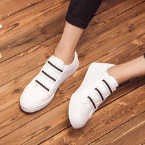 Hong Kong Tide Cards Little White Shoes Man 2022 New Korean version Trend 100 lap low Help board shoes Magic paste Inlan casual shoes