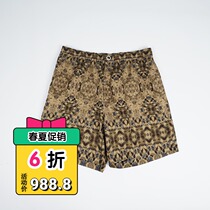 JAPAN MISTERGENTLEMAN SHORT MG BATIK PRINTED ELASTIC WAIST CASUAL SHORTS MADE in JAPAN