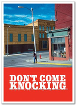 Dont knock on the door Wenders movie poster art movie decoration painting