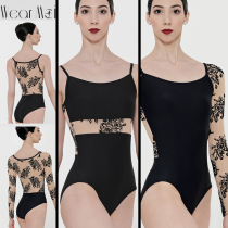 Wear Moi Vermel 2021 French ballet dancer dance with yoga harness long sleeve tight fitting SEKOIA