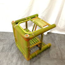 Mother and child traditional baby bamboo chair baby chair chair chair eating environmental protection natural handmade baby chair Chaoshan meal