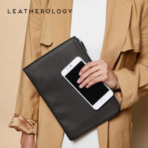 Leatherology Genuine Leather Ipad Pro Protective Sheath Gift Cow Leather Minima Light And Thin Ebook Containing Bag