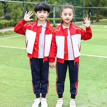 Kindergarten Garden clothes suit Spring elementary school uniforms Long sleeves Two sets of childrens class Three sets of Chinese craze