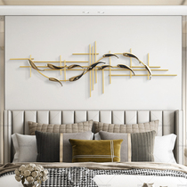 Minimalist modern decoration Golden Fish Wall-mounted Sofa Background Wall Light Lavish Pendant Dining Room Wall Iron Art Hanging Accessories