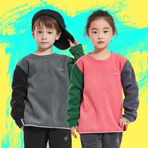 (Special clearance) A little naughty cool boy wearing-children warm and breathable long sleeve tide