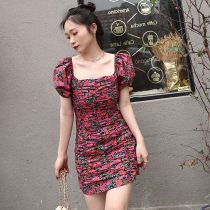 xs Plus small size 150 slim bag hip dress socialite temperament summer dress 70kg small woman xxs short 145
