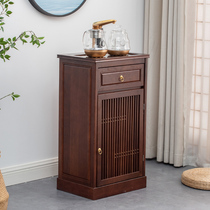 Tea side table cabinet boiling water Tea cabinet kettle integrated boiling water tea table small cabinet vertical boiling water brewing tea one cabinet type