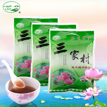 Hangzhou special food three village of powder Gui Hua Zhi farmer quick dissolved West Lake powder 400g*3 bag 1200g