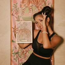  sugarmat 1mm ultra-thin sweat-absorbing yoga towel folding portable girls special fitness blanket sports towel