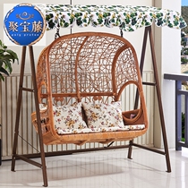 Sling basket wicker chair adult indoor table swing into single hanging basket wicker chair adult double