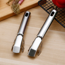 Kitchen Small Tool Stainless Steel Tinder Steel Handle Anti-Burn Bowl clip multifunction pick-up holder 6829#卡装