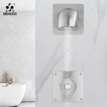 304 stainless steel without hanging shower head in wall-style concealed bathing switch Prison Detention Centre Special tap