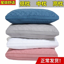  A pair of cotton pillows pillow core hotel pillow single double cervical spine pillow help sleep household washable whole head