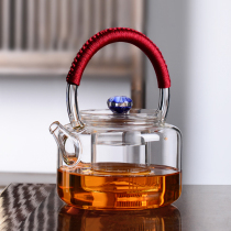Xinyu large-capacity heat-resistant glass teapot High-temperature boiling water Electric pottery stove Tea maker Filter Teapot cooking teapot