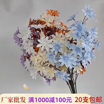 Wedding fake flower affection orchid simulation flower wedding hall ceiling floral wedding hotel flower arrangement new floral orchid