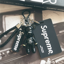 Multi-purpose Simple Mens subway card girl office worker card bag couple key chain Plus card cover pendant