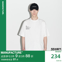 MANUFACTURE BY ATTEMPT Civic uniform short sleeve T-shirt