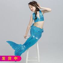 Mermaid tail Korean children Princess fins hot spring suit clothing girl bikini baby swimsuit