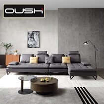 Fabric sofa Modern minimalist Living room Large sitting deep Guido Princess Ideostyle Designer Money Free North European Tech Cloth Sofa