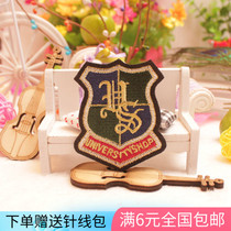 Fashion clothes handmade patch clothes decorative cloth patch armband with back glue ironing personality high-end badge