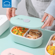 Music Buckle Lebuckle Flagship Store Electric Hot Lunch Box Portable for Work Nation Insulation Cooking self-hot meals 1 person food