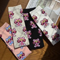 21 childrens combed cotton new pacifier full print stockings Japanese pacifier INS hot cotton cartoon tide brand