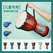 Childrens kindergarten African drum Standard 8 10 inch flagship store light sheepskin tambourine beginner PVC Instrument 8 5