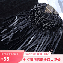 Childrens shoulder accessories Catwalk Mens dress shoulder leather accessories Stage tassel jewelry Brooch epaulette performance decoration