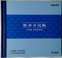 3450 24 Open Deli 100-page Cash journal Cash ledger Financial book Book