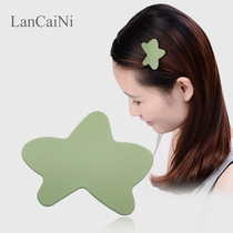 Korean ins girl headdress Starfish feel matte bb clip bangs edge clip Japanese hair accessories color hair clip clip