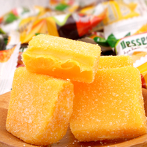 Thailand original imported mango fructose flavor coconut cake rubber candy QQ fudge New year snacks