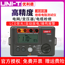 Ulide UT501A MEGOHMMETER 500V 1000V 2500v Insulation Resistance Tester digital screen display