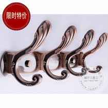 Hole-free wall creative door behind the clothes hook clothes hook wall hanging row hook home wall American hanger hook