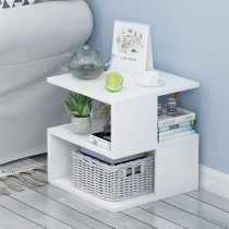 Nordic assembly small storage locker Economical fashion Simple modern bedside small cabinet Simple bedside table