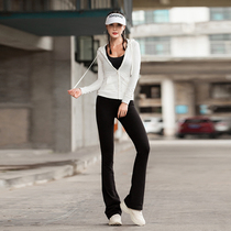 2022 New Pint Casual Sports Suit Women Fashion Sashimi Slim Two Sets Long Sleeve Sportswear Suit Spring