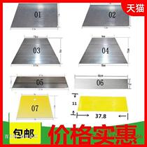 Putty Stainless Steel Blade Paint Painted Lacquered Squeegee Ash Knife Tool Knife Plastic Car Atomic Scrape Ash Scraper