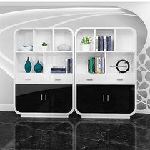 Office furniture Information cabinet Decorative Exhibition Cabinet Fashion minimalist modern bookcase Baking Varnish Cabinet Archives Cabinet Lockers Locker