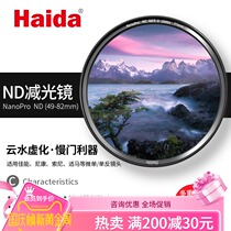 Haida sea reduction mirror filter ND1000 ND64 SLR camera lens gray reduction mirror ND reduction mirror