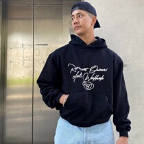 Represent High Street Tide Cards American Alphabet Long Sleeves Easy for men and women Couple with the same cap cardiovert sweatshirt