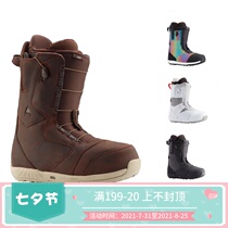 Spot 2021 new Burton Ion mens veneer double BOA wire buckle drawstring ski shoes