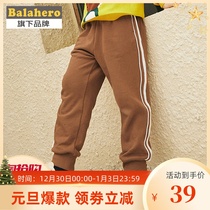 Brand clearance children's sports pants spring and autumn 2020 new men's and women's casual pants children loose cotton