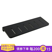 German high-end copper black platform rack bathroom toilet shelf cosmetic rack hand holder platform