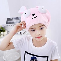 Dry hair cap Girls childrens bag turban Shampoo cap Hair quick-drying absorbent artifact Shampoo cap 3-year-old childrens card