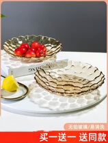 New Chinese fruits pan high-end 2022 new minimalist home tea table snacks Tray Candy Tray Dried Fruit Tray