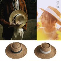 New wedding travel props hat shade cap creative film building photography couple photography art fresh sen cap