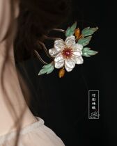 Hair hairpin daily hair comb comb comb bangs ancient style Hanfu Ming headdress handmade hairpin hair accessories accessories plate hair accessories