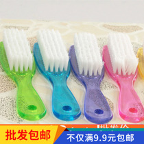 Plastic small brush shoes clean brush soft hair wash wash brush brush brush and brush household goods life department store