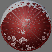 Sword Nets Triple Fluffy New Props Umbrella Retro Nostalgia Handmade Tung Oil Paper Umbrella Hanfu Photo Umbrella