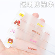 BMW MINI CLUBMAN COUNTRYMAN door anti-collision strip rearview mirror anti-scratch strip cartoon transparent